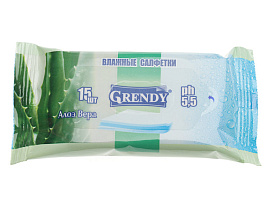 Влажные салфетки Вестар 15шт.Осв.алоэ вера А9/4497