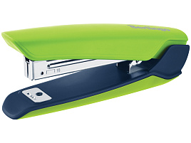 Степлер Berlingo №10 KSn_25010 "Hyper" до 20л, 100 скоб, пластиковый корпус, зеленый