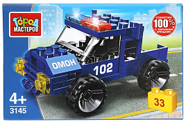Конструктор Брик 3145-JS Полицейский пикап 33 дет