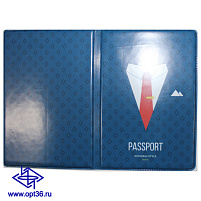 Обложка на паспорт OfficeSpace 254210 фотопечать, ПВХ, ассорти