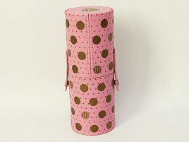 Набор кистей для макияжа Кругая коробка