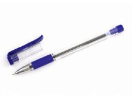 Ручка Flair F-1308 Mr.Grip, пластик, синяя