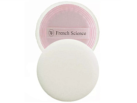 Спонж-Пуховка для пудры Триумф 2шт.хлопок СТТ17