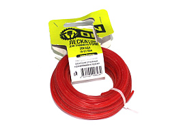 Леска для триммера Трион 2,4мм 15м звезда 15-01-004/6234