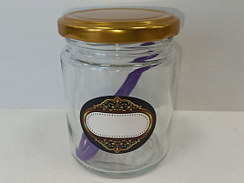 Банка для сыпучих стекло 0,25л 01315-01048/9465 с ложкой