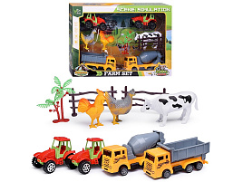 Набор инерционных Машин 2525-55 Фермерские работы