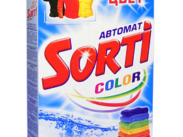 Стиральный порошок Sorti Автомат 350г Колор (Казань)