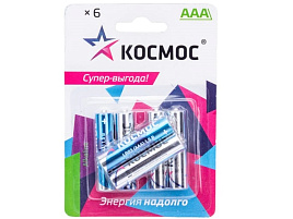 Батарейка Космос LR3 6BL