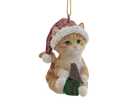 Подвеска полистоун Котенок 822965 7см