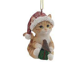 Подвеска полистоун Котенок 822965 7см