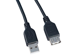 Кабель PERFEO U4504 USB 2.0 A вилка - А розетка 3м