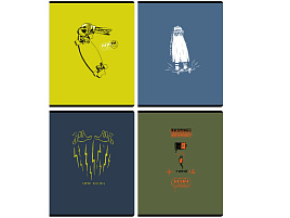 Тетрадь 48л.  Т5ск48_лм 12265 "Urban creative", матовая ламинация