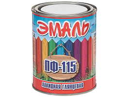 Эмаль ПФ-115 бирюзовая 0,8кг Zabor 9504