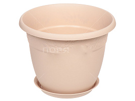 Кашпо цветочное 7,5л Рябина М3057 Латте с/п