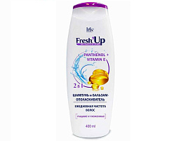 Шампунь Белита 400мл.Iris Fresh'Up 2в1 Ежедневная чистота волос