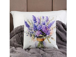 Подушка 38*38 Цветы 509415/7575