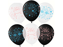 Шар надувной 12" ГендерПати (50шт)