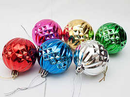 Шар 6см BA036 Зеркальные 1шт