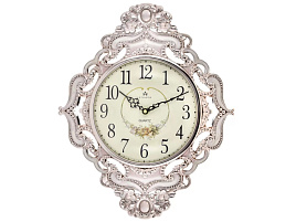 Часы настенные Atlantis TLD-35203 золотисто белые