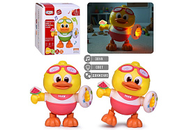 Игрушка на батарейках 368-119B Утенок, Веселый друг