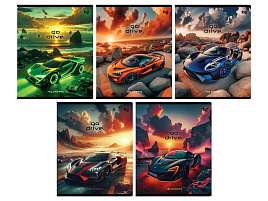 Тетрадь 40л.  Т5ск40 60302 "Go drive"