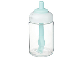 Банка для масла 250мл 828-348 с кисточкой