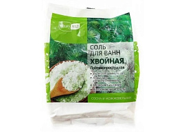 Соль для ванн 0,5кг Натуралист Хвойная