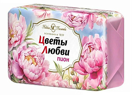 Мыло Цветы Любви М 90г Пион