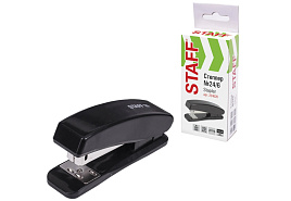 Степлер STAFF 224626 №24 до 20л.,черный