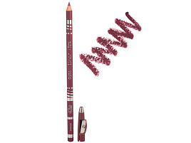 Карандаш для губ La Rosa  с точилкой LP-700-27 темно бордовый 6169