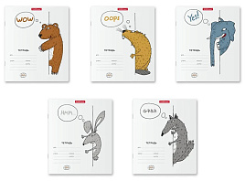 Тетрадь 24л. клетка Erich Krause 49223 Из-за угла