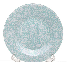 Тарелка мелкая 19,5см 10327 Breeze б/уп 4191