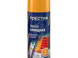 Эмаль-аэрозоль металик алюминий 425мл Престиж 6981