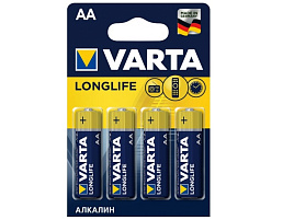 Батарейка Varta LR6 4бл Longlife