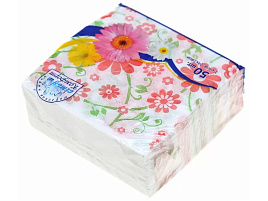 Салфетки 50л.Семья и комфорт Ромашка