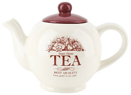 Чайник заварочный керамика 1000мл L2520792 Марсала в/уп