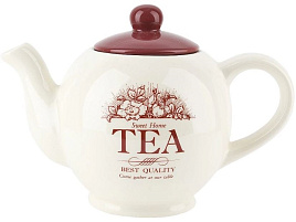 Чайник заварочный керамика 1000мл L2520792 Марсала в/уп