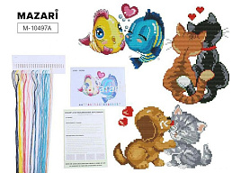 Вышивка крестиком 20*29 М-10497А