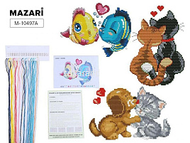 Вышивка крестиком 20*29 М-10497А