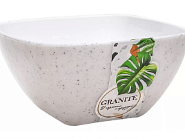 Салатник пластик Granite 2л 34702 белый