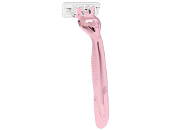 Станок для бритья Dorco женский одноразовый TRC 200PK-4P 4шт.3лез.плавающая головка увлажняющая полоска