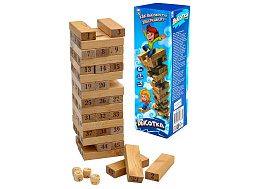 Настольная игра Падающая башня ИД-0373 Высотка