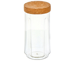 Банка для сыпучих пластик 1,1л 105810996/7009