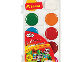 Краски 20цв. Гамма 211046_20 Мультики п/к б/к