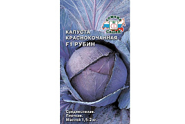 Семена Капуста Рубин к/к 0,5г СД 0676