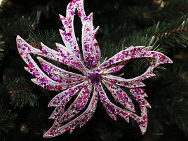 Декор Цветок Е93187 18,5см