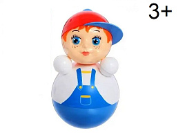 Неваляшка 6C-0032/П Мальчик 15,5см коробка