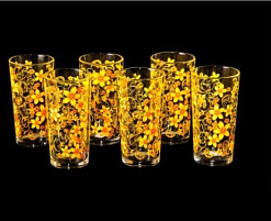 Набор стаканов 6шт 1256 Вьюнок