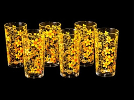 Набор стаканов 6шт 1256 Вьюнок
