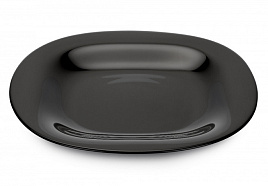 Тарелка обеденная 26см L9817 НЬЮ КАРИН черная 5191